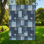 Patchwork Denim Jeans Pattern Print Garden Flag