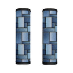 Patchwork Denim Jeans Pattern Print Handle Covers