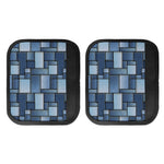 Patchwork Denim Jeans Pattern Print Handle Covers