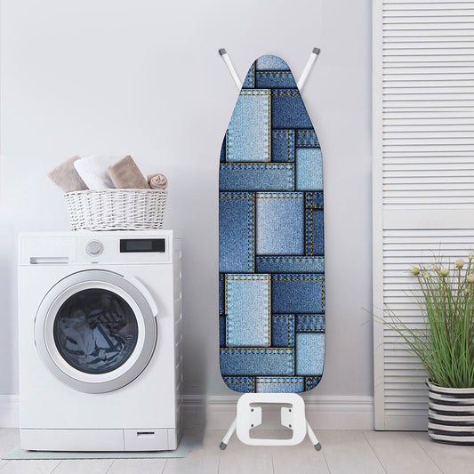 Patchwork Denim Jeans Pattern Print Ironing Board Cover