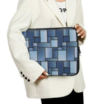 Patchwork Denim Jeans Pattern Print Laptop Sleeve