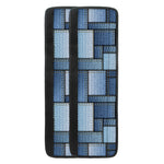 Patchwork Denim Jeans Pattern Print Refrigerator Handle Covers