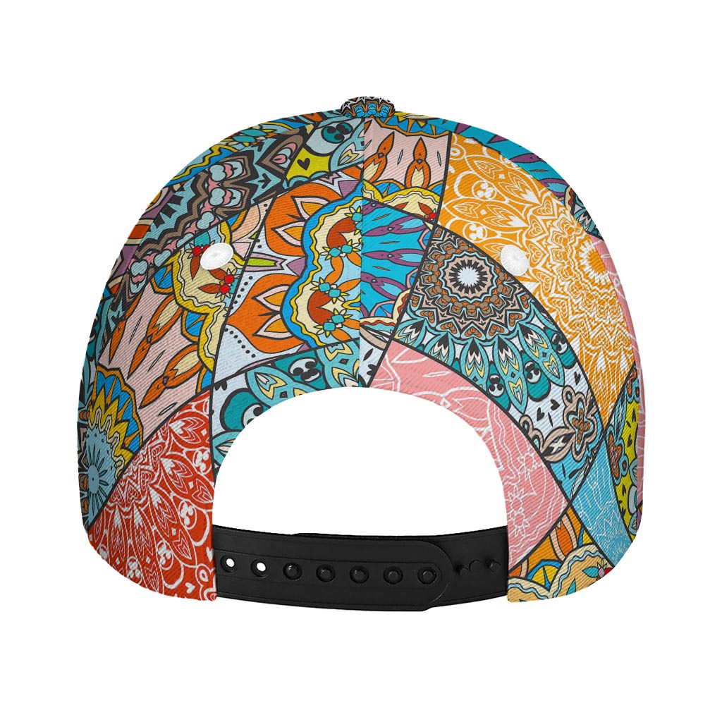 Patchwork Mandala Bohemian Pattern Print Baseball Cap