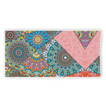 Patchwork Mandala Bohemian Pattern Print Beach Towel