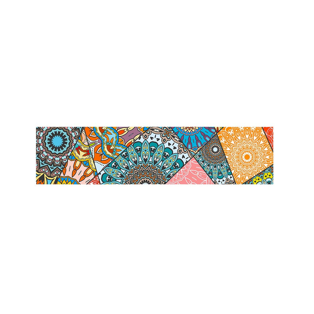 Patchwork Mandala Bohemian Pattern Print Bed Runner