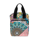 Patchwork Mandala Bohemian Pattern Print Bible Tote Bag