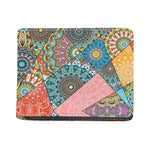 Patchwork Mandala Bohemian Pattern Print Bifold Wallet