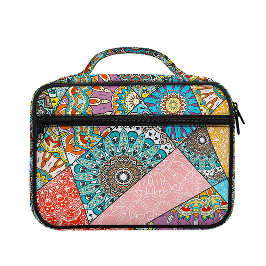 Patchwork Mandala Bohemian Pattern Print Briefcase Bible Bag