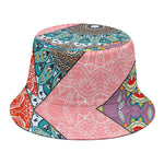 Patchwork Mandala Bohemian Pattern Print Bucket Hat