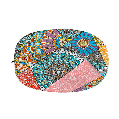 Patchwork Mandala Bohemian Pattern Print Car Side Mirror Covers