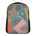 Patchwork Mandala Bohemian Pattern Print Casual Backpack