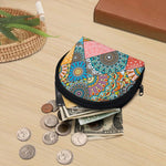 Patchwork Mandala Bohemian Pattern Print Coin Purse