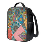 Patchwork Mandala Bohemian Pattern Print Crossbody Lunch Bag