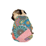 Patchwork Mandala Bohemian Pattern Print Dog Zip Up Jacket