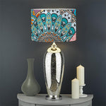 Patchwork Mandala Bohemian Pattern Print Drum Lamp Shade