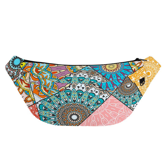 Patchwork Mandala Bohemian Pattern Print Fanny Pack