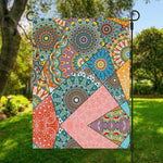 Patchwork Mandala Bohemian Pattern Print Garden Flag