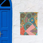 Patchwork Mandala Bohemian Pattern Print Garden Flag