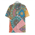 Patchwork Mandala Bohemian Pattern Print Hawaiian Shirt