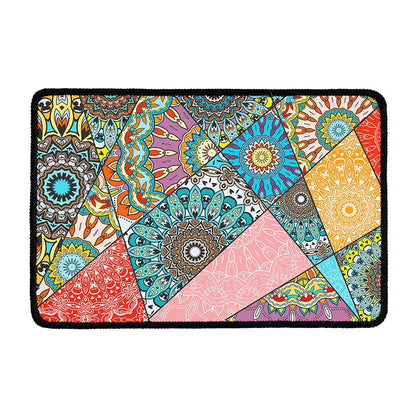 Patchwork Mandala Bohemian Pattern Print Kitchen Mat