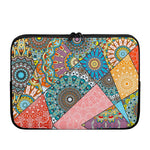 Patchwork Mandala Bohemian Pattern Print Laptop Sleeve