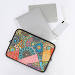 Patchwork Mandala Bohemian Pattern Print Laptop Sleeve