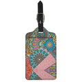 Patchwork Mandala Bohemian Pattern Print Luggage Tag