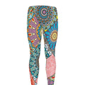 Patchwork Mandala Bohemian Pattern Print Men's Leggings