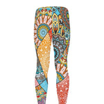 Patchwork Mandala Bohemian Pattern Print Men's leggings