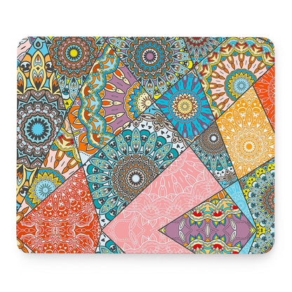 Patchwork Mandala Bohemian Pattern Print Mouse Pad
