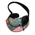 Patchwork Mandala Bohemian Pattern Print Pet Sling Carrier
