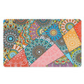 Patchwork Mandala Bohemian Pattern Print Polyester Doormat
