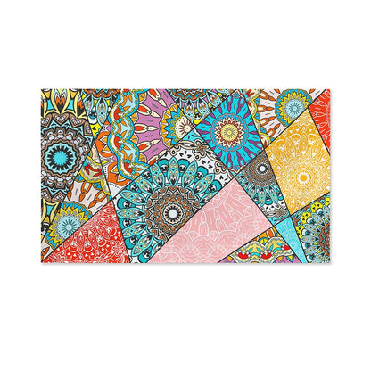 Patchwork Mandala Bohemian Pattern Print Polyester Flag