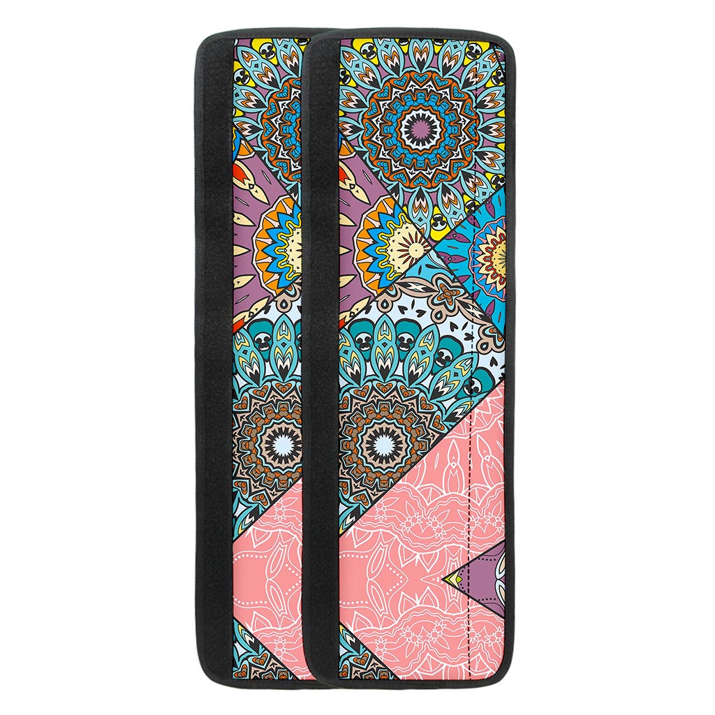 Patchwork Mandala Bohemian Pattern Print Refrigerator Handle Covers