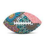 Patchwork Mandala Bohemian Pattern Print Rugby Ball
