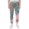 Patchwork Mandala Bohemian Pattern Print Joggers