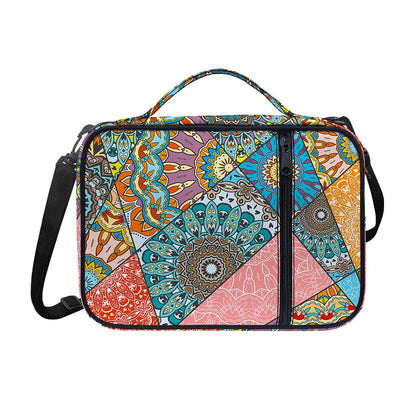 Patchwork Mandala Bohemian Pattern Print Shoulder Strap Bible Bag