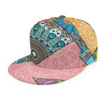Patchwork Mandala Bohemian Pattern Print Snapback Cap