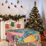Patchwork Mandala Bohemian Pattern Print Tablecloth