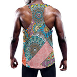 Patchwork Mandala Bohemian Pattern Print Training Tank Top