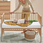 Patrick's Day Golden Retriever Print Baby Crib Sheet