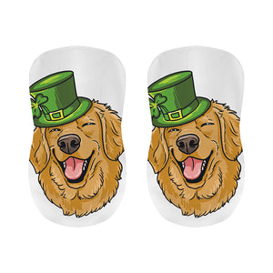 Patrick's Day Golden Retriever Print Bar Stool Covers