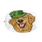 Patrick's Day Golden Retriever Print Car Side Mirror Covers