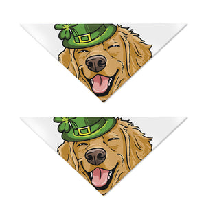 Patrick's Day Golden Retriever Print Dog Bandana