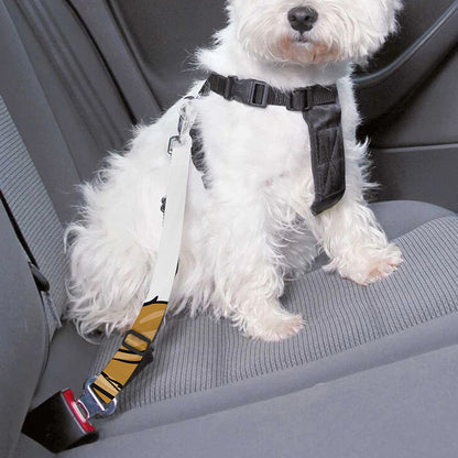 Patrick's Day Golden Retriever Print Dog Seat Belt