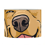 Patrick's Day Golden Retriever Print Drum Lamp Shade