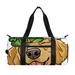 Patrick's Day Golden Retriever Print Gym Bag