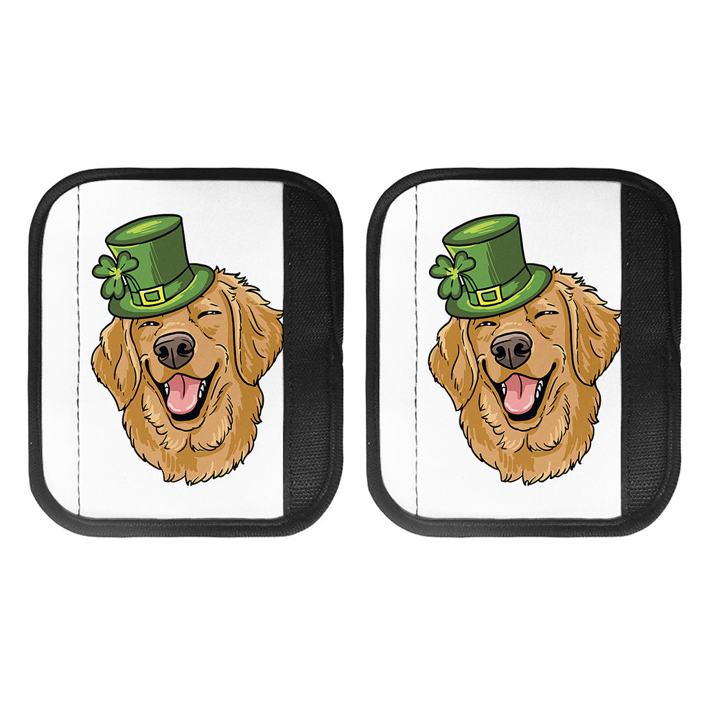 Patrick's Day Golden Retriever Print Handle Covers