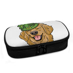 Patrick's Day Golden Retriever Print Insulin Cooler Travel Case