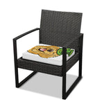 Patrick's Day Golden Retriever Print Outdoor Seat Cushion Cover